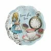Talking Tables Truly Alice Blue Paper Plates Pack Of 12 Party Supplies