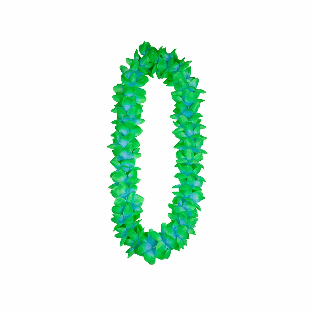 Wicked Two Tone Petal Lei 9.5cm Aqua Green
