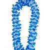 Wicked Hawaiian Costumes Two Tone Petal Lei 9.5cm Blue