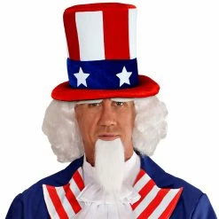 Widmann World Costumes Uncle Sam USA Top Hat