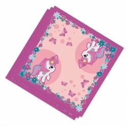 Fiestas Guirca Party Supplies Unicorn Napkins 20 Pack