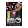 Wicked Vampire Makeup Kit With Fangs Halloween Accessories
