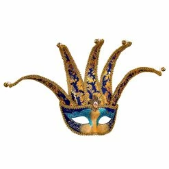 Widmann Costume Accessories Venetian Jester Carnival Mask