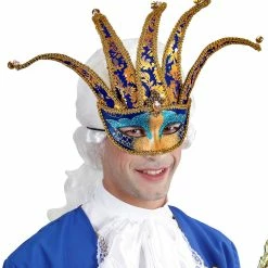 Widmann Costume Accessories Venetian Jester Carnival Mask