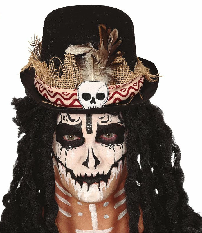 Fiestas Guirca Voodoo Witchdoctor Hat