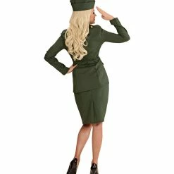 Widmann WW2 Soldier Girl Costume Ladies