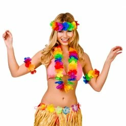 Wicked Waikiki Hawaiian Lei Set