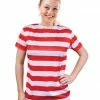Bristol Book Week Red And White Striped Jumper Ladies