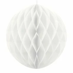 Partydecor White Honeycomb Decoration 30cm Christmas Gift And Decoration Ideas