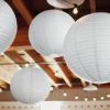 Partydecor Paper Lantern White 35cm Party Supplies