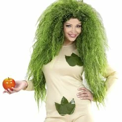 Widmann Witch Wig Green