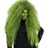 Widmann Witch Wig Green