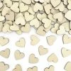 Partydecor Wooden Confetti Hearts