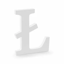 Partydecor Wooden Letter Ł Wedding Decor