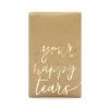 Partydecor Your Happy Tears Tissue Pack Wedding