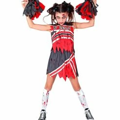 Widmann Zombie Cheerleader Girls Costume Halloween