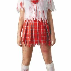Fiestas Guirca Halloween Zombie College School Girl Costume