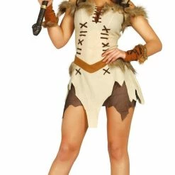 Fiestas Guirca Viking Berserker Woman Costume