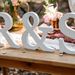 Partydecor Christmas Gift And Decoration Ideas Wooden Letter R Wedding Decor